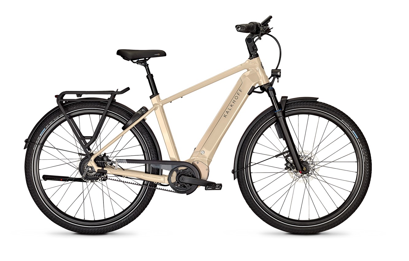 Kalkhoff IMAGE 5.B EXCITE+ ABS beige | 625WH | E-Bike Herren Trekking | 2024 | Enviolo