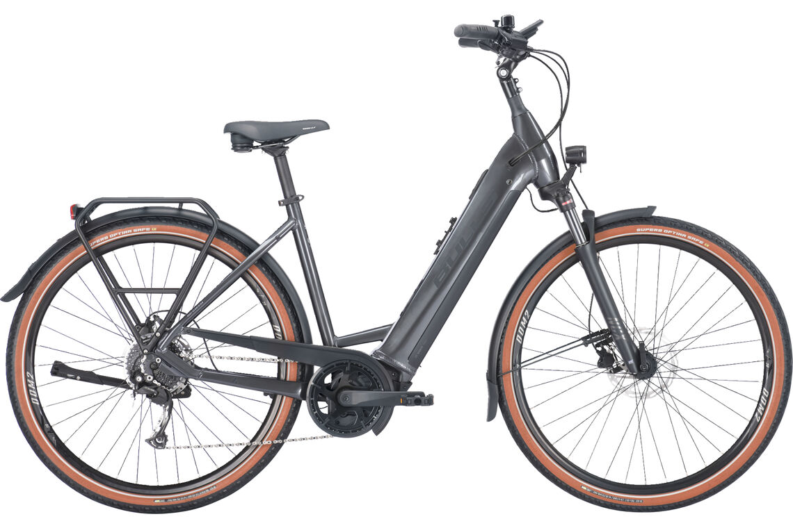 Bulls Cross Lite EVO 1 grau | 750WH | E-Bike Damen Trekking | 2024 | Kettenschaltung