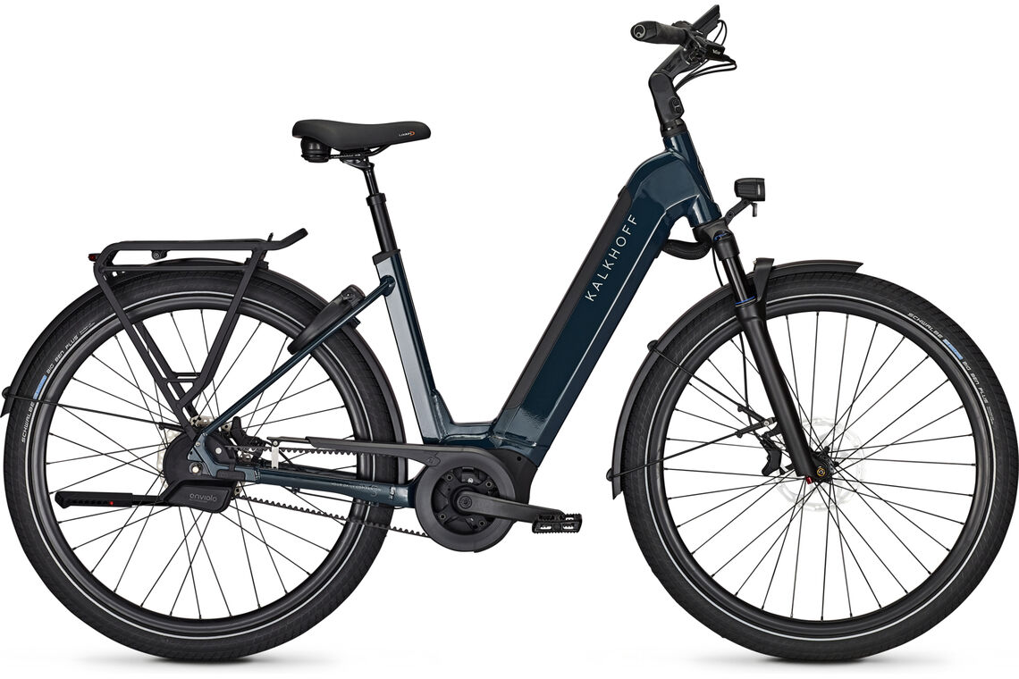 Kalkhoff IMAGE 5.B EXCITE+ BLX blau | 625WH | E-Bike Damen Trekking | 2024 | Enviolo