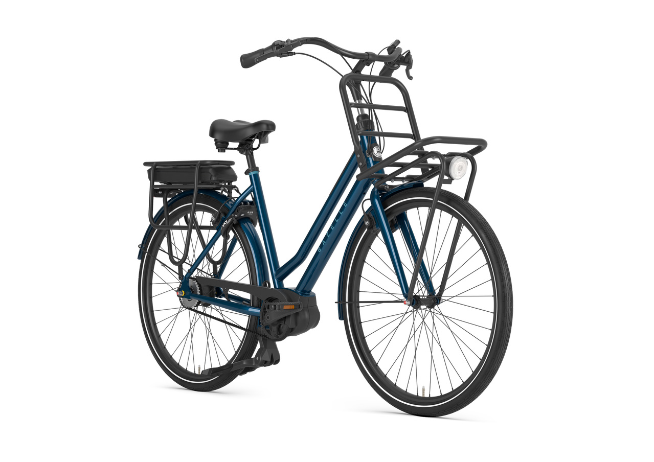 Gazelle HeavyDutyNL C5 HMB Smart blau | 500WH | E-Bike Damen City | 2025 | Freilauf-Nabe