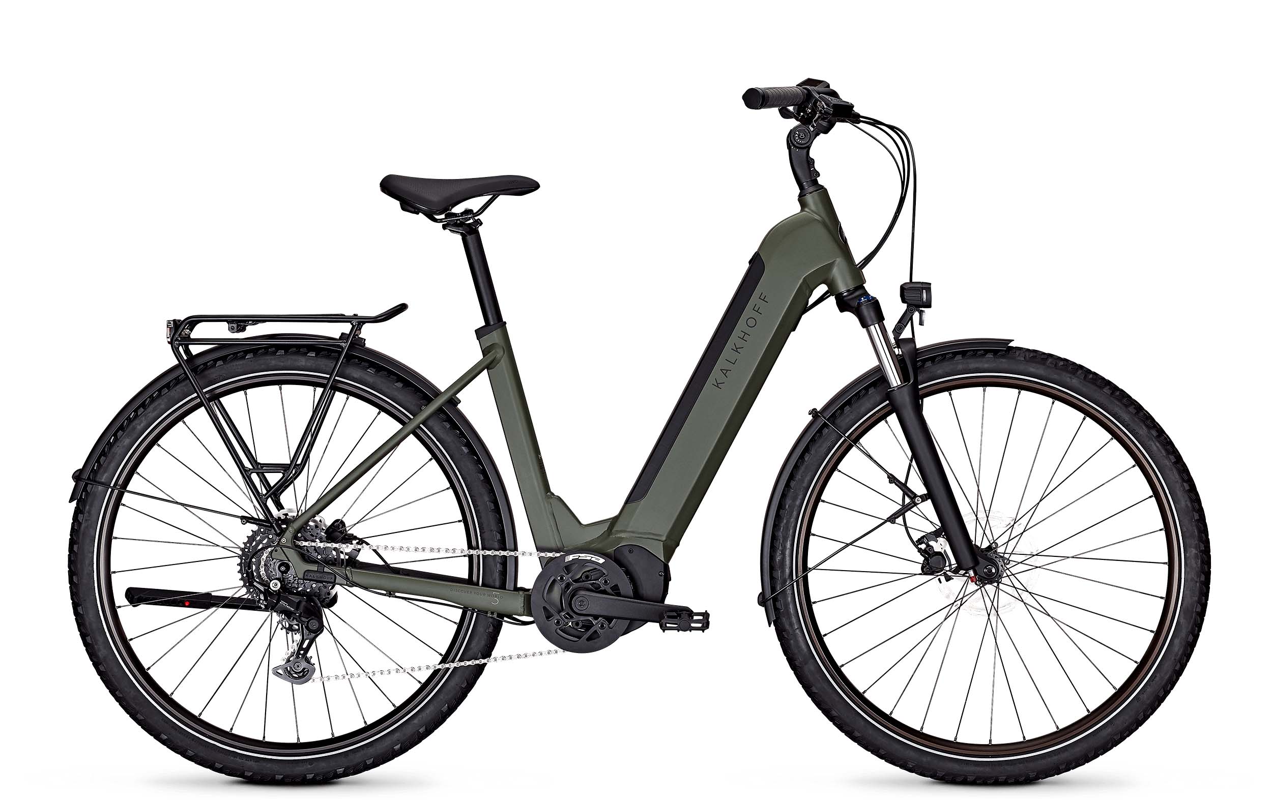 Kalkhoff ENTICE 5.B SEASON grün | 625WH | E-Bike Damen Trekking | 2024 | Kettenschaltung