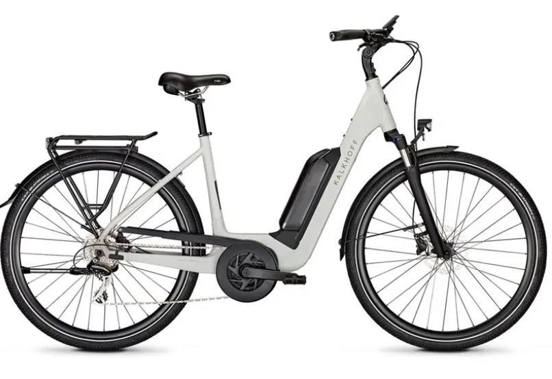 Kalkhoff ENDEAVOUR 1.B MOVE grau (hell) | 725WH | E-Bike Damen Trekking | 2023 | Kettenschaltung