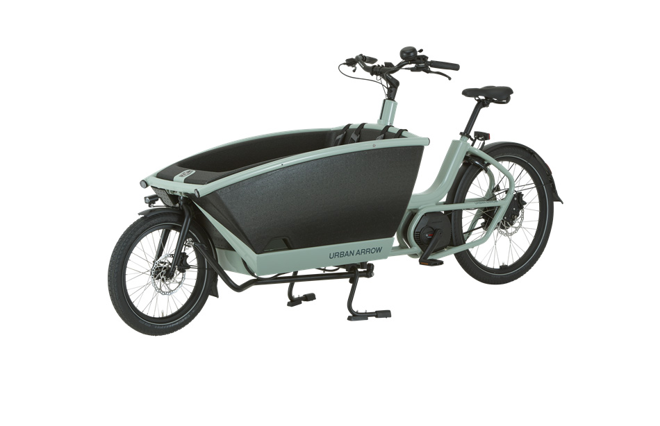 Urban Arrow Family Performance Plus grün | 545WH | E-Lastenrad | 2024 | Automatik