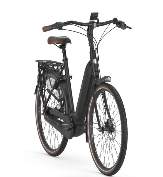 Gazelle Grenoble C8 HMB schwarz | 500WH | E-Bike Damen City | 2024 | Freilauf-Nabe