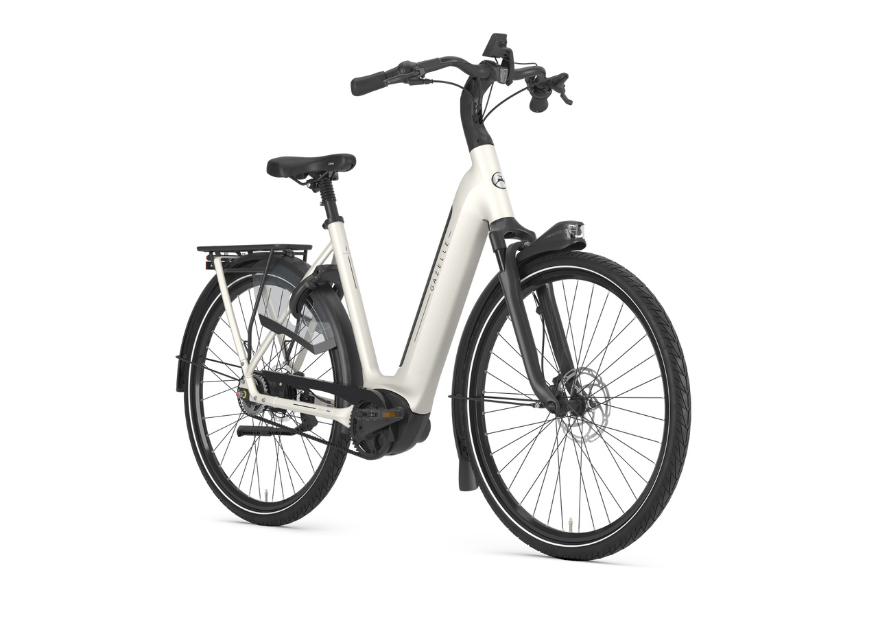 Gazelle Arroyo C5 HMB Elite Smart silber | 600WH | E-Bike Damen City | 2025 | Rücktritt-Nabe