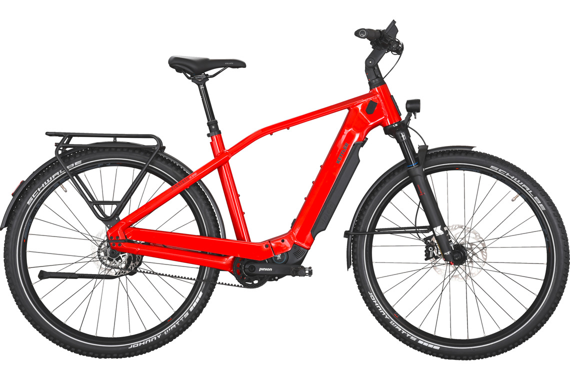 Kettler PINNIATO HT SPORT rot | 960WH | E-Bike Herren Trekking | 2024 | Getriebetechnik