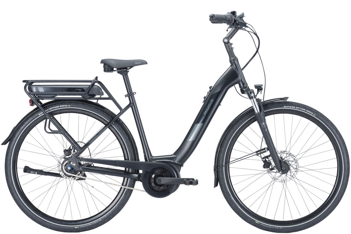 Pegasus Solero E8R Plus 26 schwarz | 500WH | E-Bike Damen City | 2023 | Rücktritt-Nabe