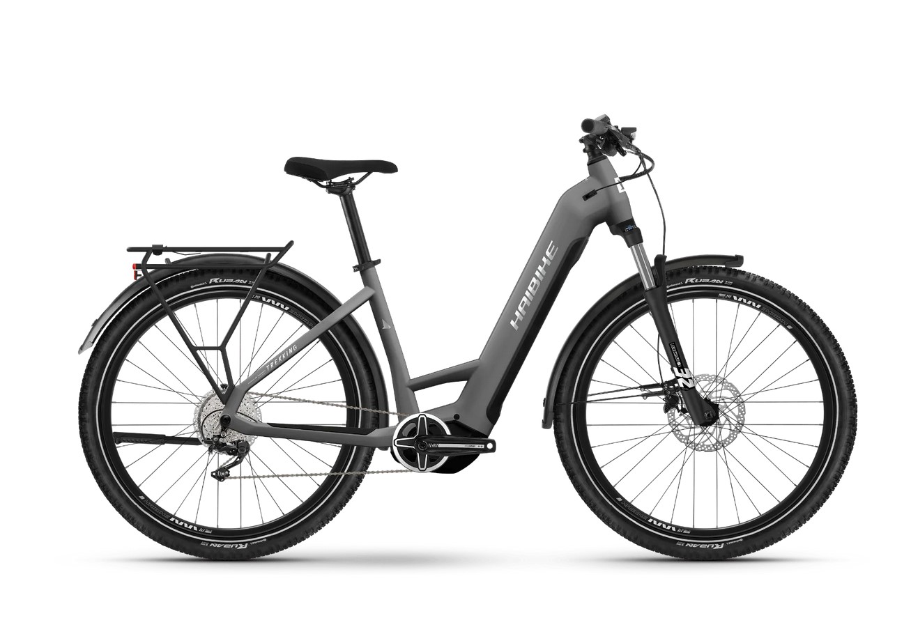 Haibike Trekking 4 silber | 720WH | E-Bike Damen Trekking | 2024 | Kettenschaltung