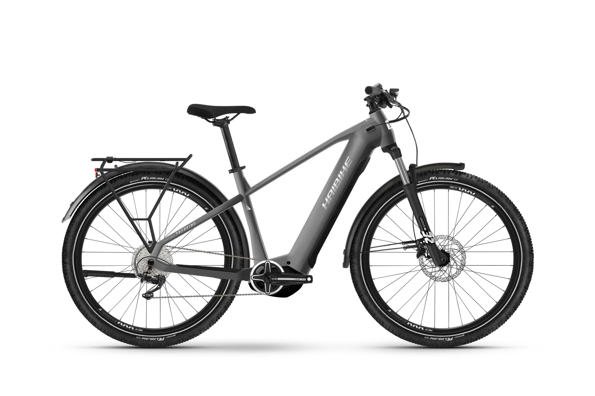 Haibike Trekking 4 silber | 720WH | E-Bike Herren Trekking | 2024 | Kettenschaltung