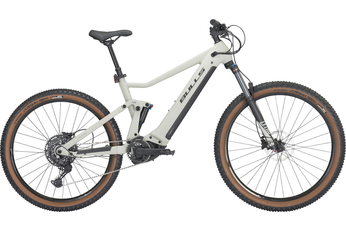 Bulls COPPERHEAD EVO AM 1 grau (hell) | 750WH | E-MTB Fully | 2024 | Kettenschaltung