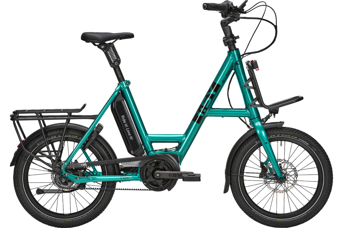 i:SY XXL E5 ZR RT COMFORT grün | 545WH | E-Bike Kompakt | 2024 | Rücktritt-Nabe