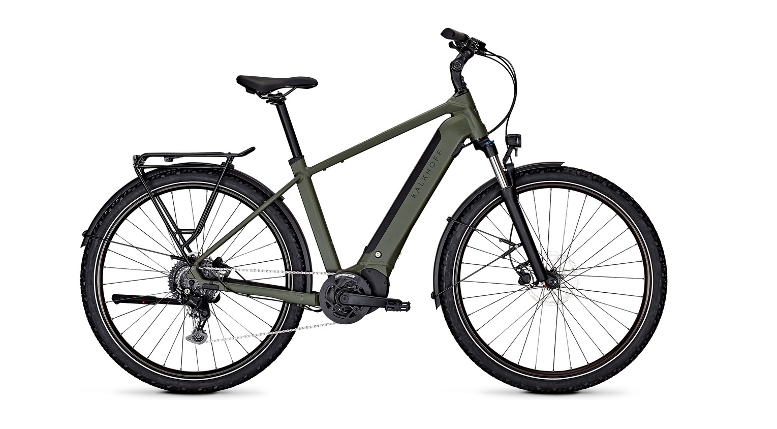 Kalkhoff ENTICE 5.B SEASON grün | 625WH | E-Bike Herren Trekking | 2024 | Kettenschaltung