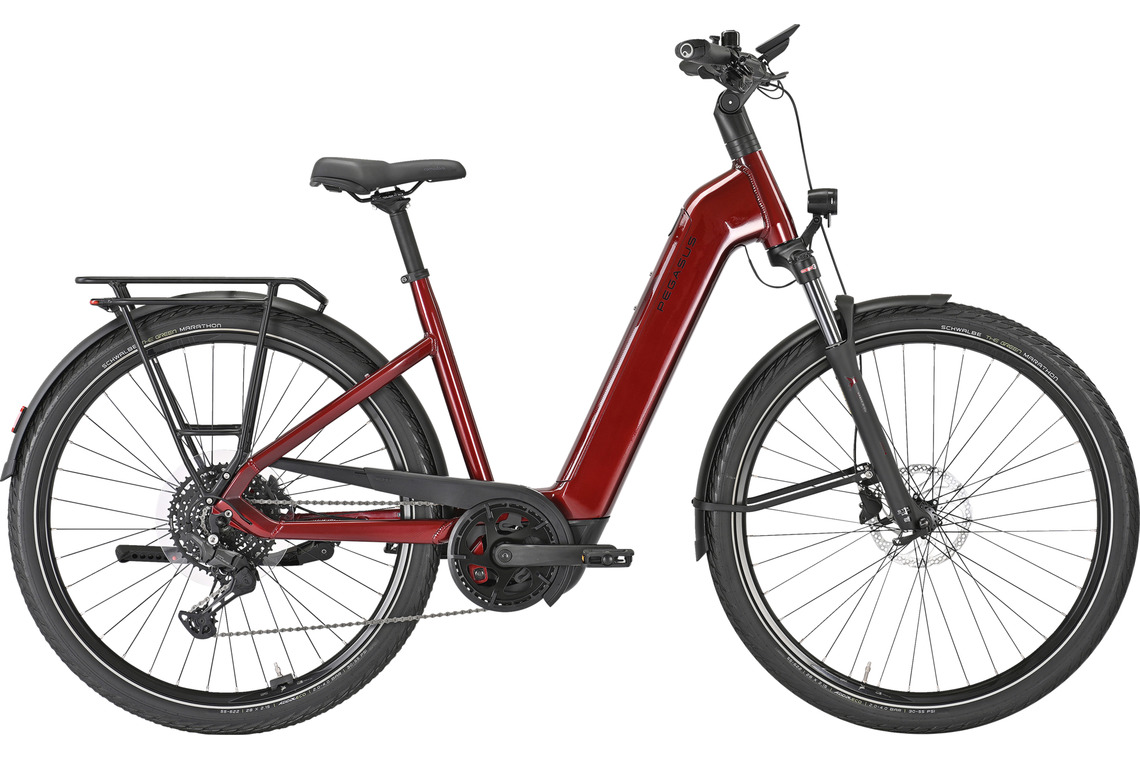 Pegasus PREMIO EVO 10 Lite rot | 800WH | E-Bike Damen Trekking | 2025 | Kettenschaltung