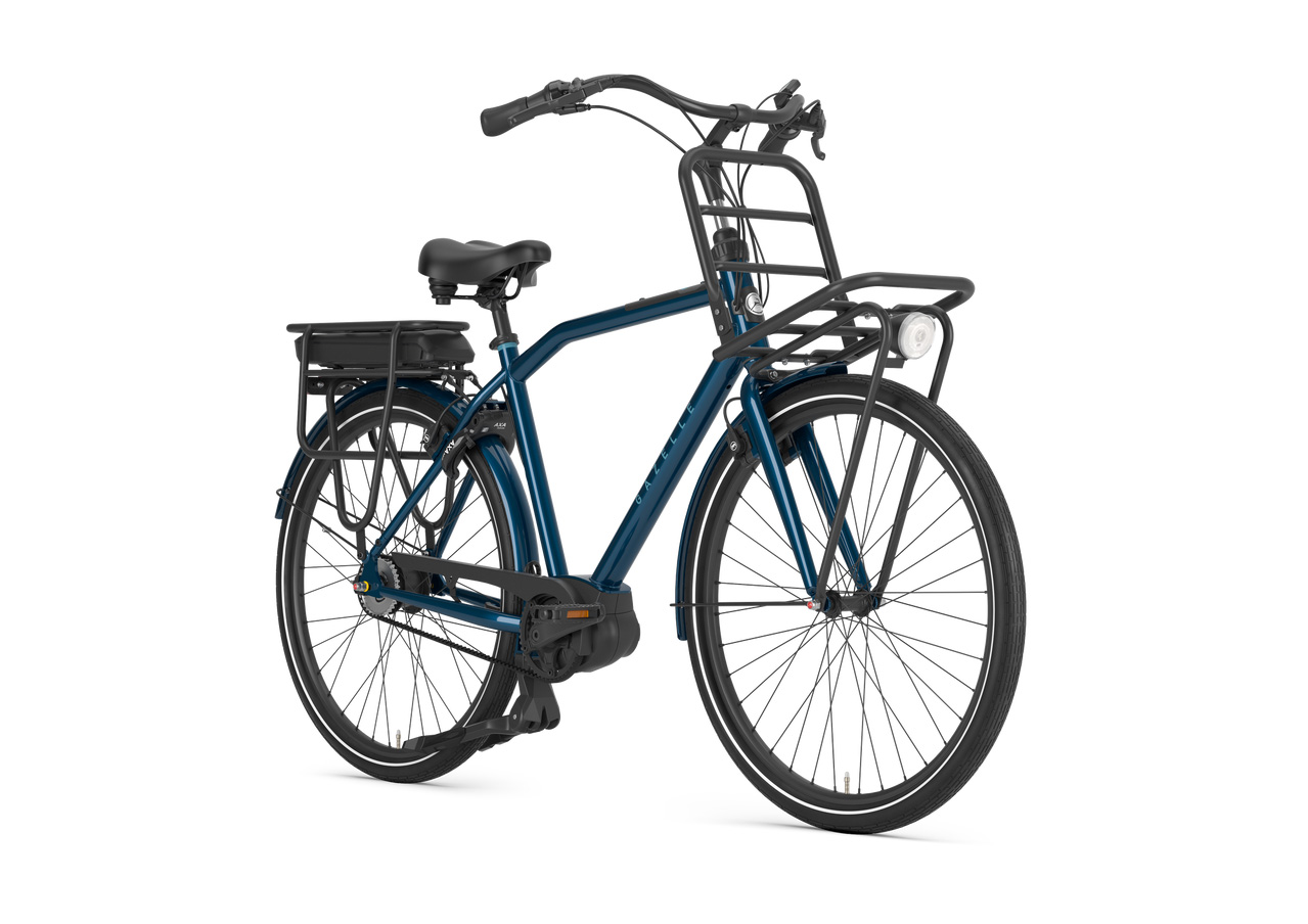 Gazelle HeavyDuty C5 HMB Smart blau | 500WH | E-Bike Herren City | 2025 | Freilauf-Nabe