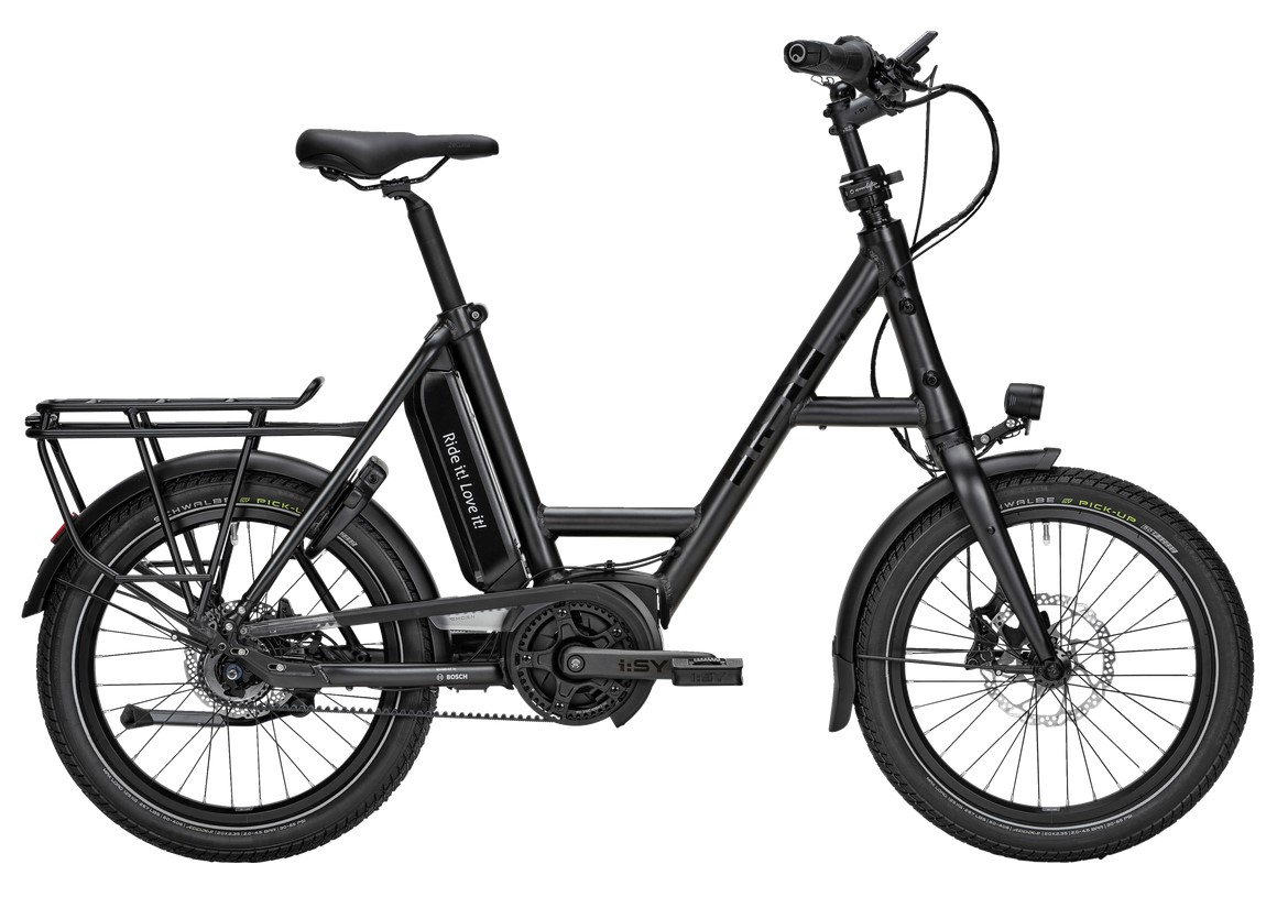 i:SY E5 ZR RT schwarz | 545WH | E-Bike Kompakt | 2024 | Rücktritt-Nabe