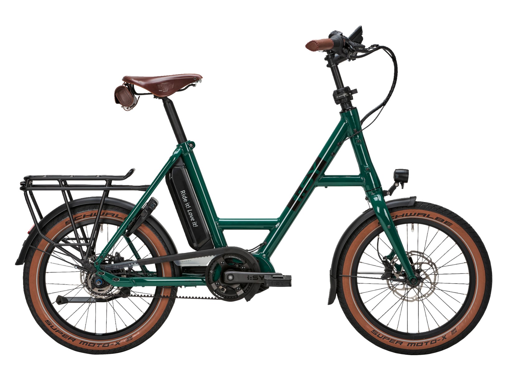 i:SY E5 ZR F CX Century grün | 545WH | E-Bike Kompakt | 2024 | Freilauf-Nabe