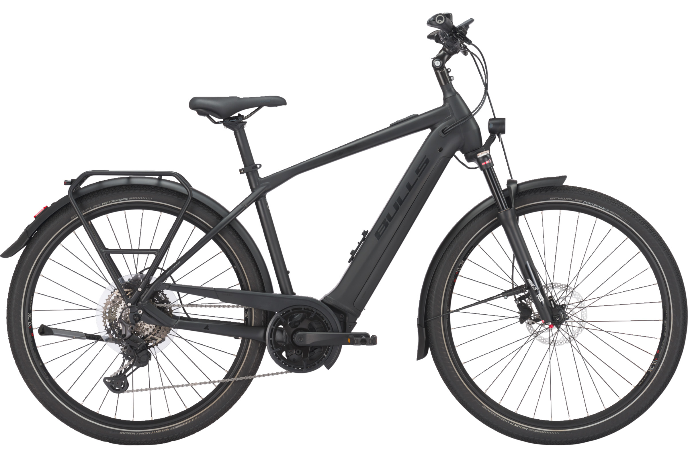 Bulls Cross Lite EVO 2 schwarz | 750WH | E-Bike Herren Trekking | 2023 | Kettenschaltung