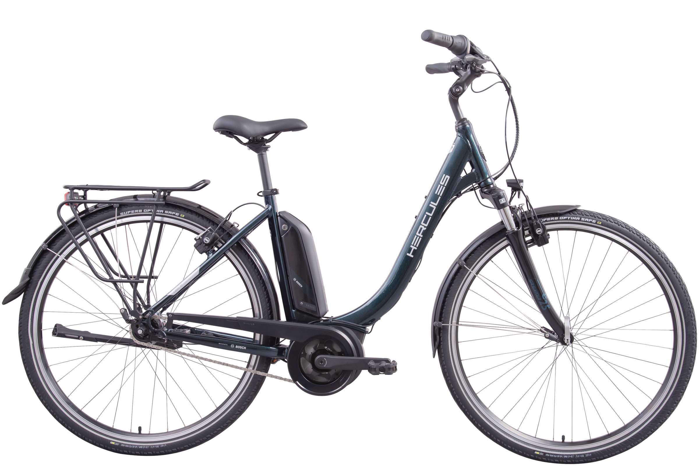 Hercules Lyon R7 blau | 400WH | E-Bike Damen City | 2023 | Rücktritt-Nabe