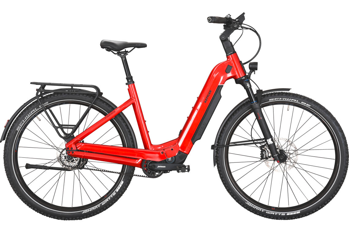 Kettler PINNIATO HT SPORT rot | 960WH | E-Bike Damen Trekking | 2024 | Getriebetechnik