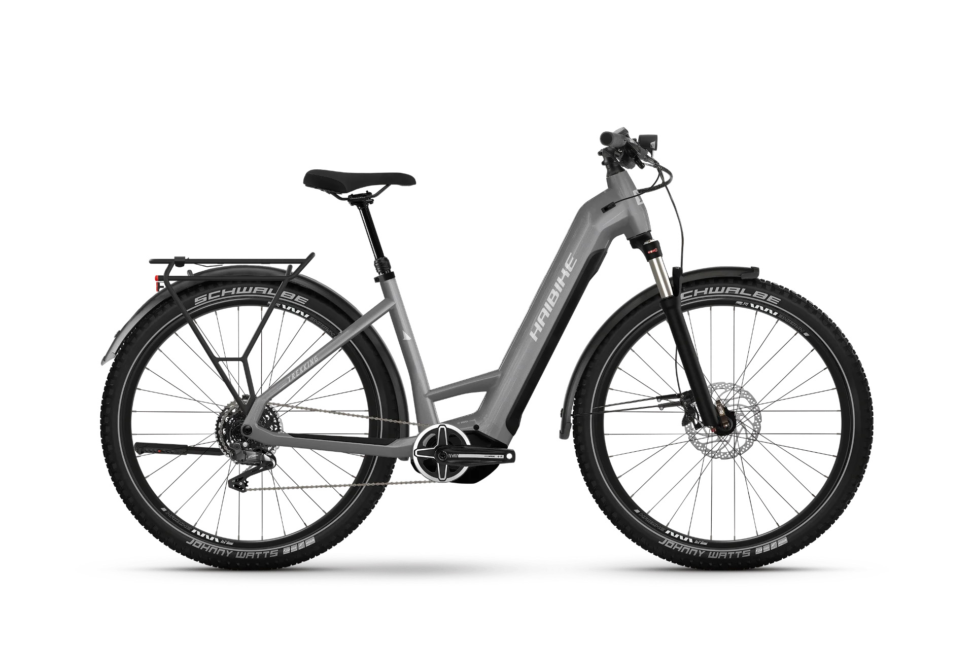 Haibike Trekking 7 grau | 750WH | E-Bike Damen Trekking | 2024 | Kettenschaltung