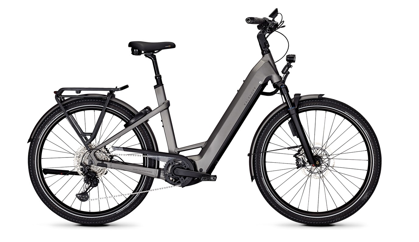 Kalkhoff ENDEAVOUR 7.B ADVANCE+ ABS grau | 750WH | E-Bike Damen Trekking | 2024 | Kettenschaltung