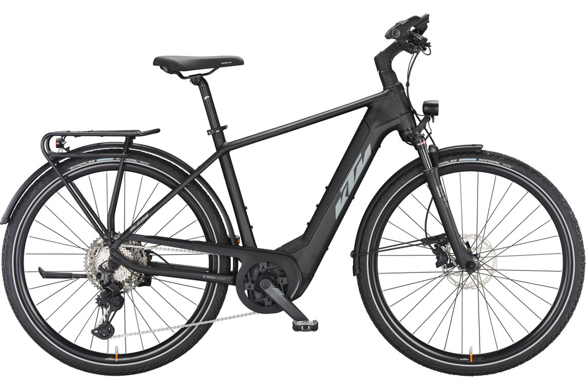 KTM POWER SPORT 11 PLUS schwarz | 750WH | E-Bike Herren Trekking | 2024 | Kettenschaltung