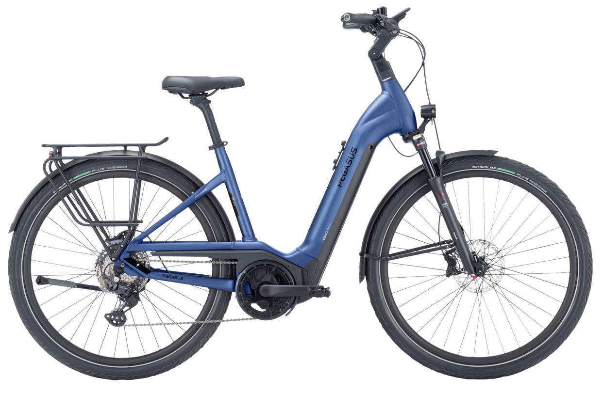 Pegasus Strong Evo 10 Lite blau | 500WH | E-Bike XXL | 2024 | Kettenschaltung