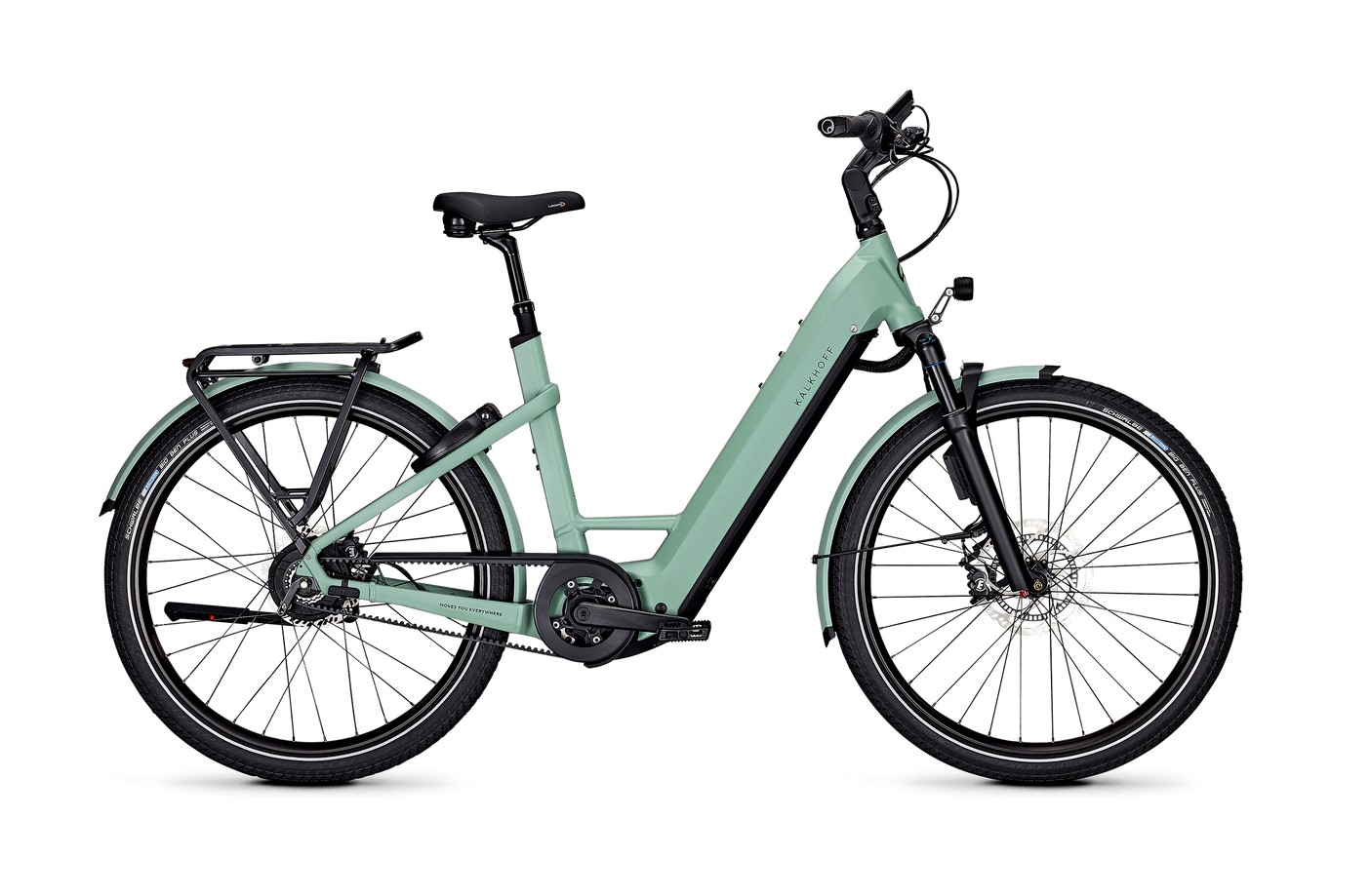 Kalkhoff IMAGE 7.B EXCITE+ ABS grün | 750WH | E-Bike Damen Trekking | 2024 | Enviolo