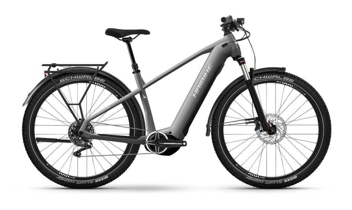 Haibike Trekking 7 grau | 750WH | E-Bike Herren Trekking | 2024 | Kettenschaltung