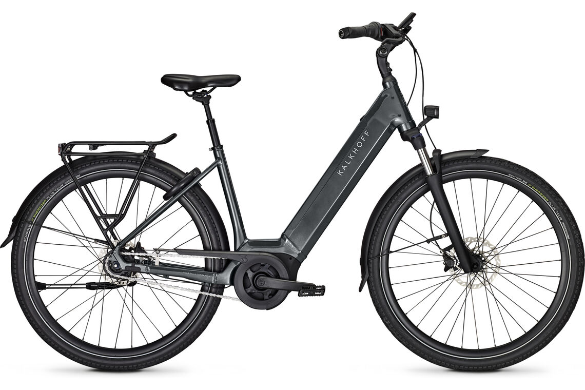 Kalkhoff IMAGE 3.B MOVE FL schwarz | 500WH | E-Bike Damen City | 2024 | Freilauf-Nabe