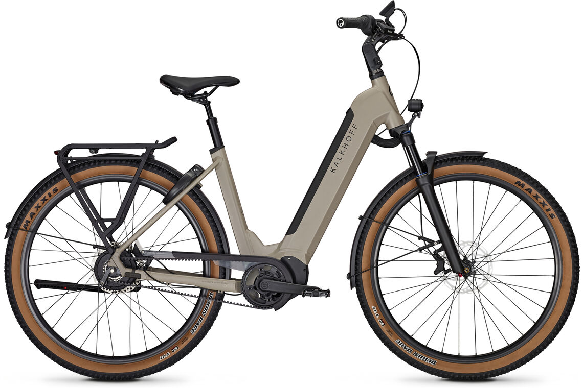 Kalkhoff ENTICE 5.B EXCITE+ grau | 625WH | E-Bike Damen Trekking | 2024 | Enviolo