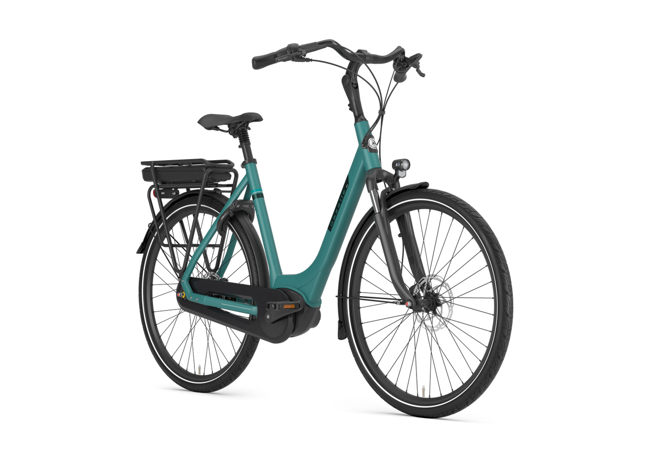 Gazelle Paris C8 HMB grün | 500WH | E-Bike Damen City | 2025 | Rücktritt-Nabe