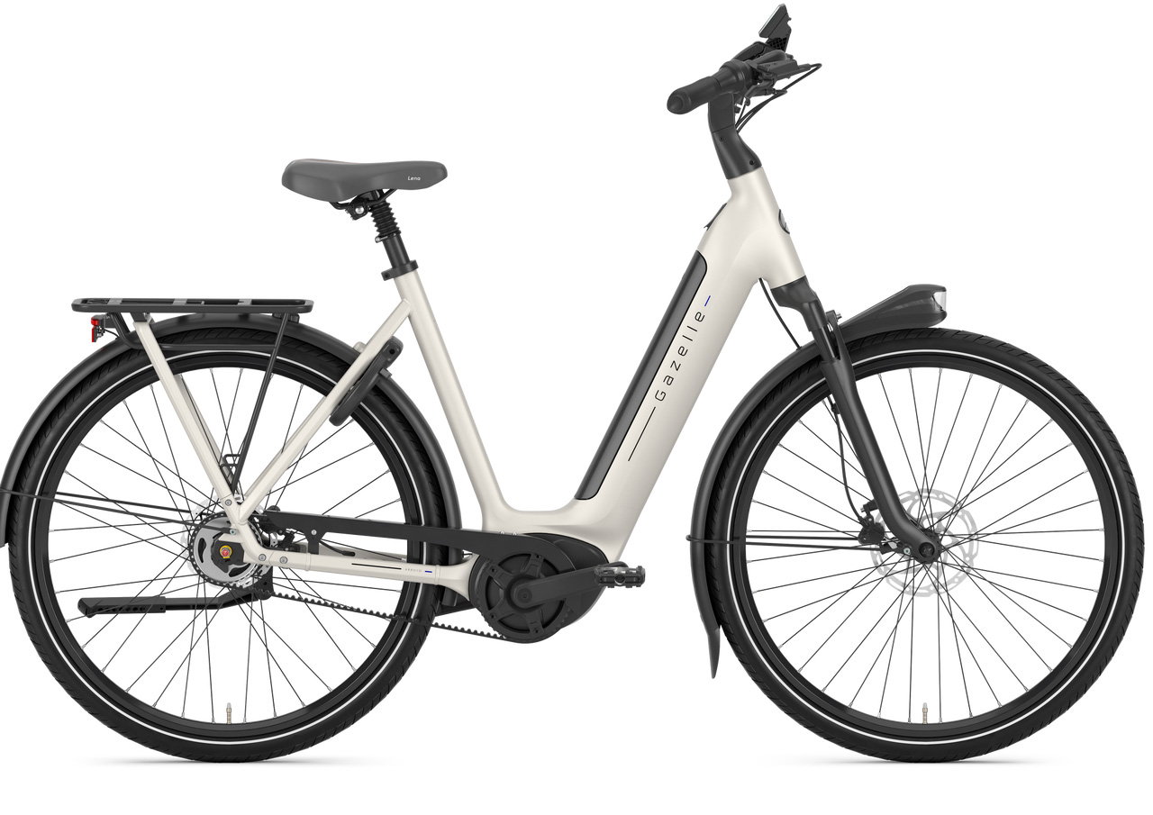 Gazelle Arroyo C5 HMB Elite Smart silber | 600WH | E-Bike Damen City | 2025 | Rücktritt-Nabe