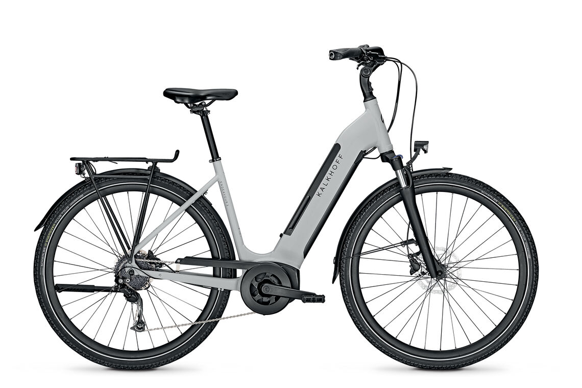 Kalkhoff ENDEAVOUR 3.B MOVE grau (hell) | 500WH | E-Bike Damen Trekking | 2022 | Kettenschaltung