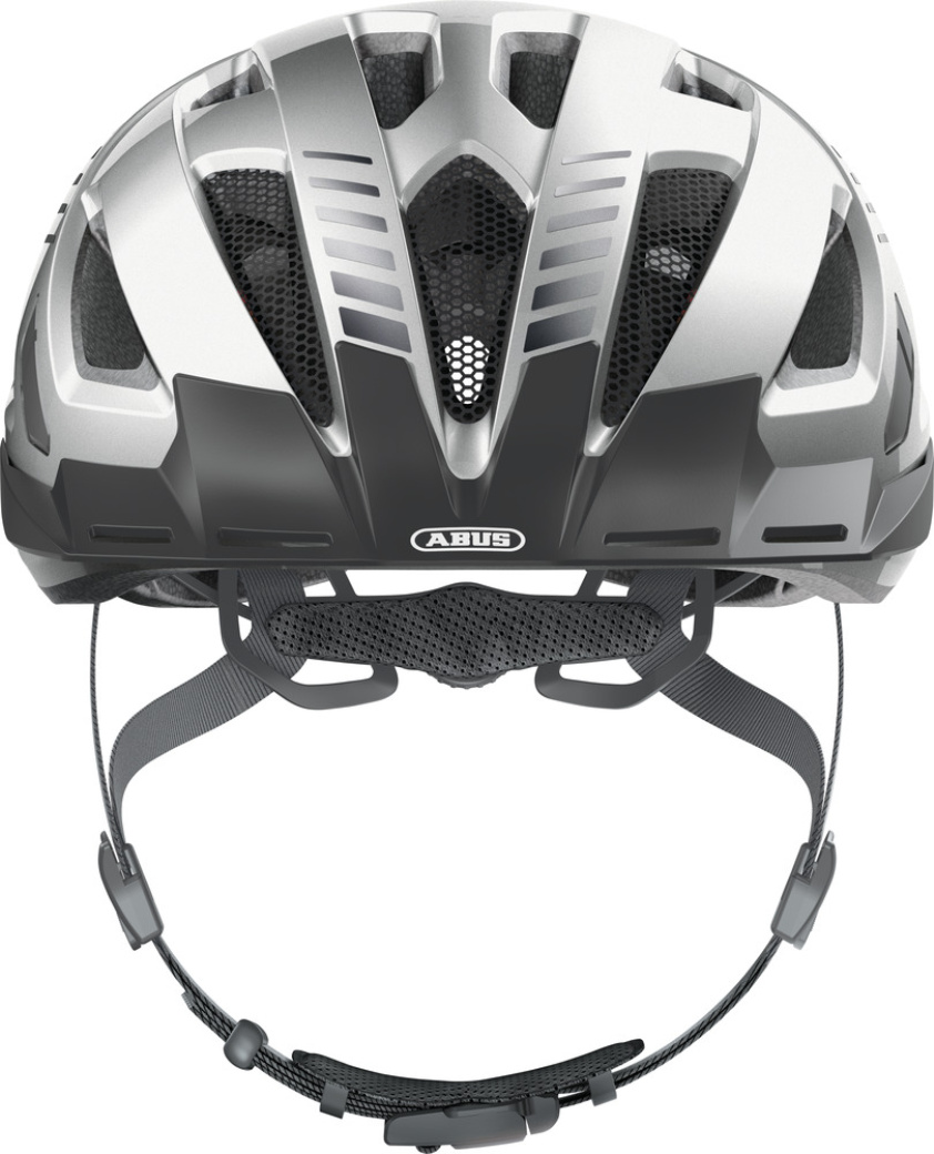 Abus Helm Urban I 3.0 silber L 56-61cm