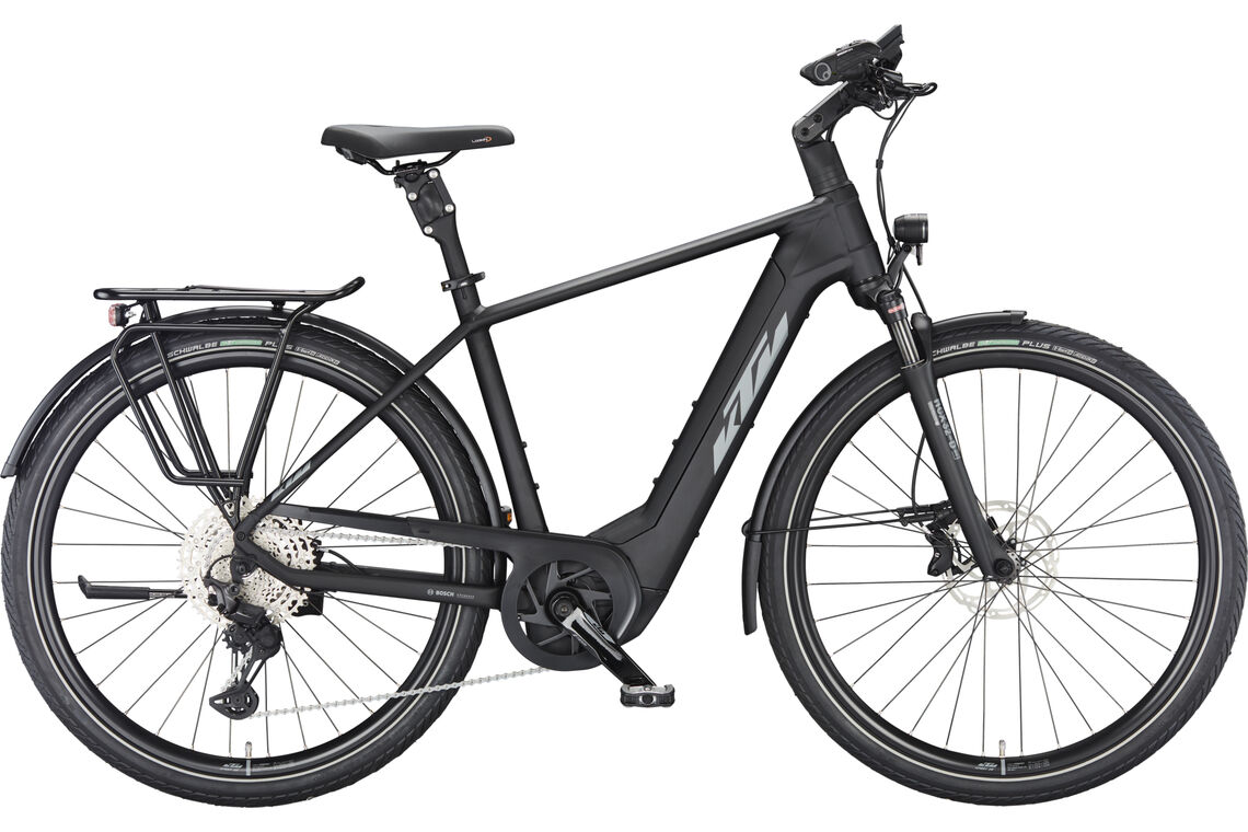 KTM MACINA STYLE 720 schwarz | 750WH | E-Bike Herren Trekking | 2024 | Kettenschaltung