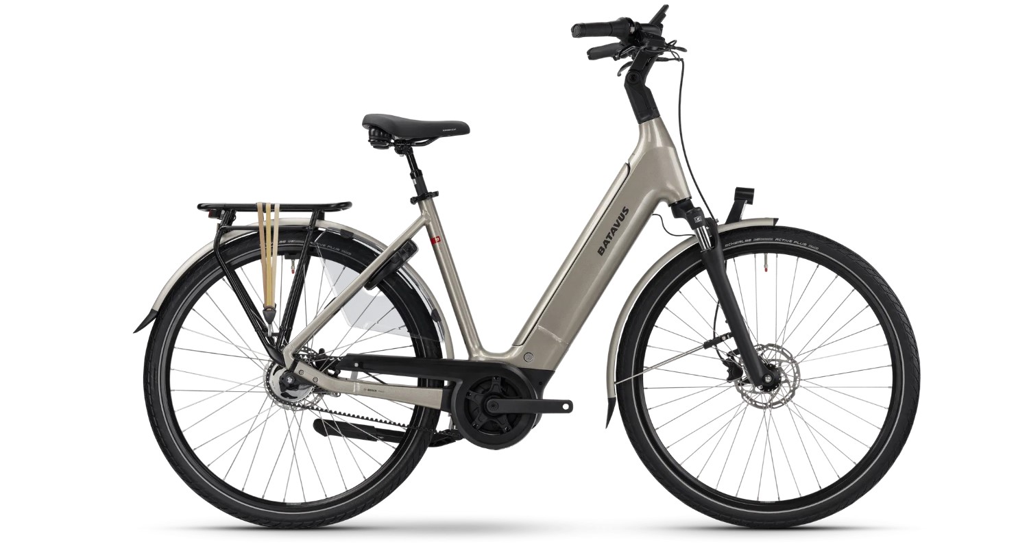 Batavus Finez E-go® Power Exclu. Plus creme | 625WH | E-Bike Damen City | 2024 | Rücktritt-Nabe