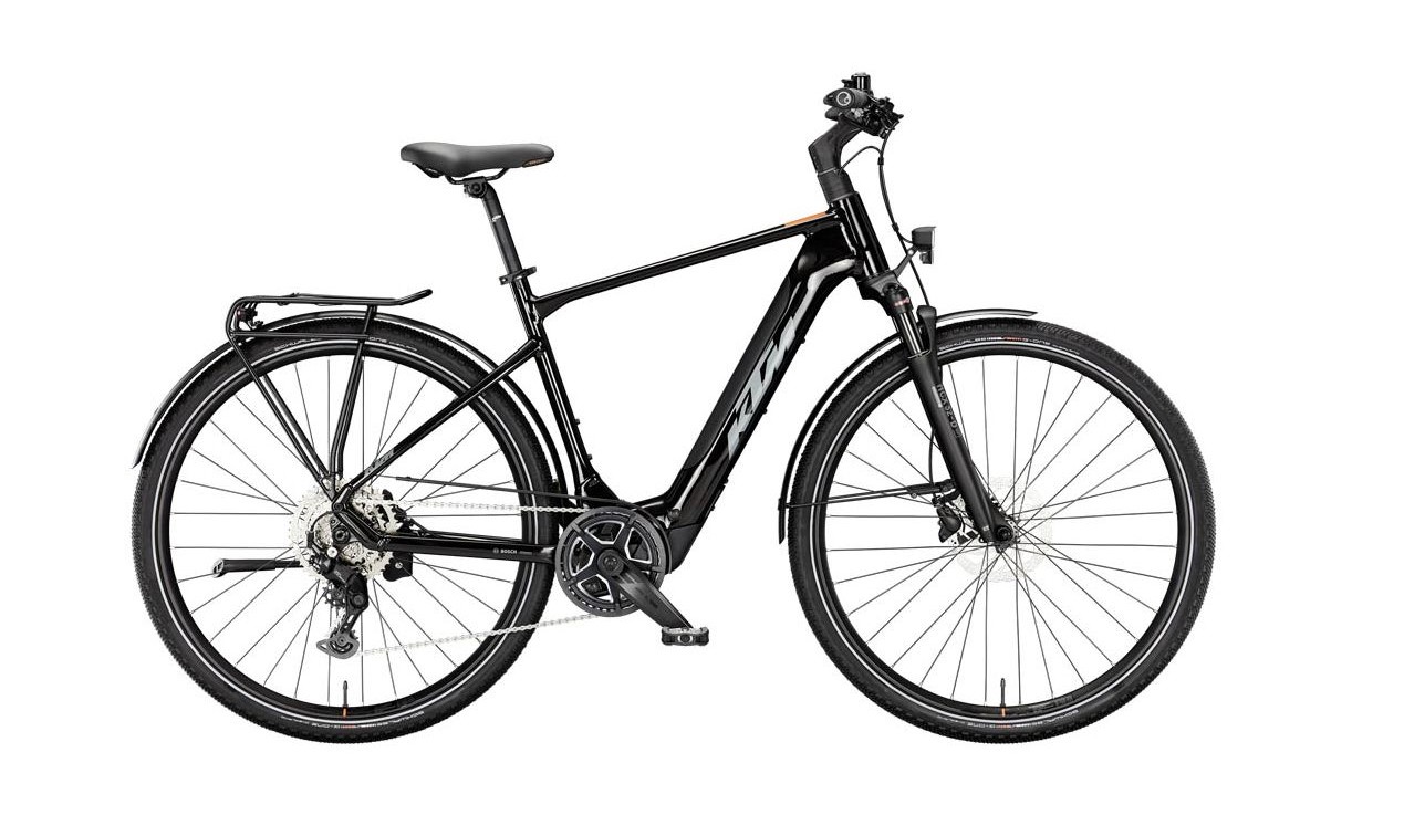 KTM MACINA SPORT SX 20 schwarz | 400WH | E-Bike Herren Trekking | 2024 | Kettenschaltung